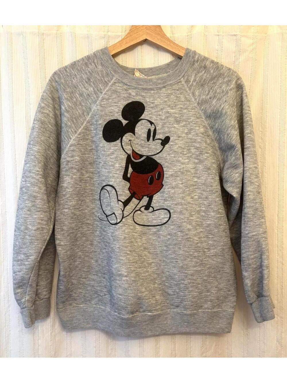 Vintage Mickey Mouse Casuals Adult Large Sweatshirt